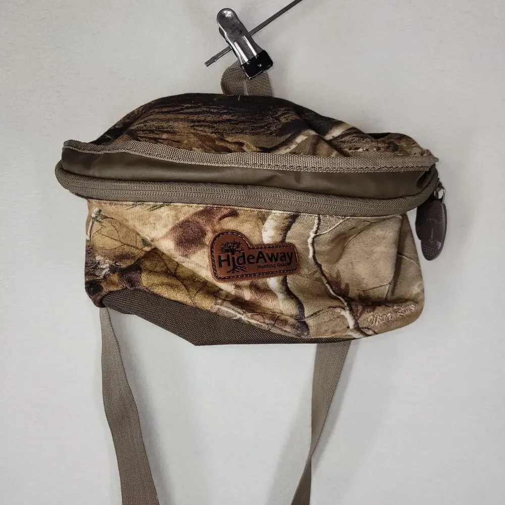 Hideaway Wind River Hunting Hiking Gear Realtree Camo Waist Bag Belt Fanny Pack